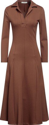 Midi Dress Brown-AD