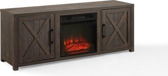 Gordon 58 Low Profile Tv Stand with Fireplace