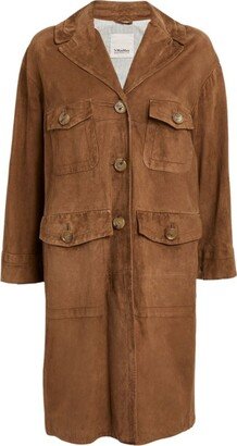 Leather Trench Coat-AO
