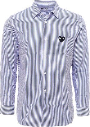 Striped Long-Sleeved Shirt-AJ