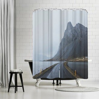 71 x 74 Shower Curtain, Eastern Region Iceland Ii by Luke Gram