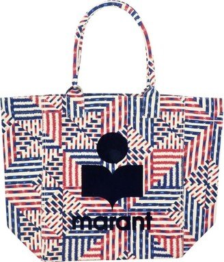 Yenky Logo Printed Shopper Bag