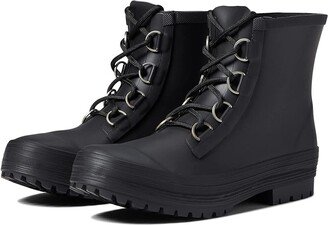 Ava Lace-Up Ankle Boot (Black) Women's Boots