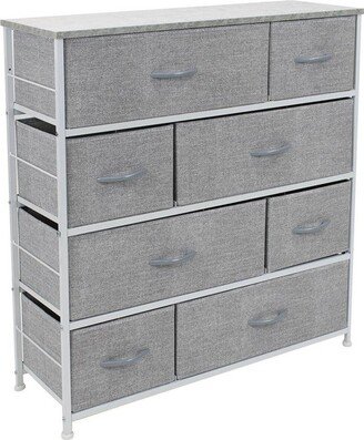 Drawer Dresser for Teen Kid's Bedroom etc Gray