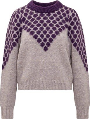 Crewneck Knitted Jumper-CD