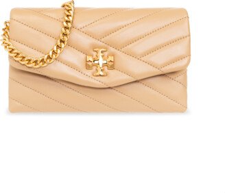 ‘Kira’ Wallet With Chain - Beige