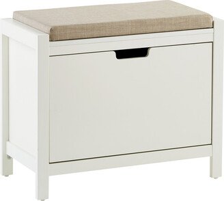 Clybourn Storage Bench White