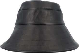 Leather Bucket Hat