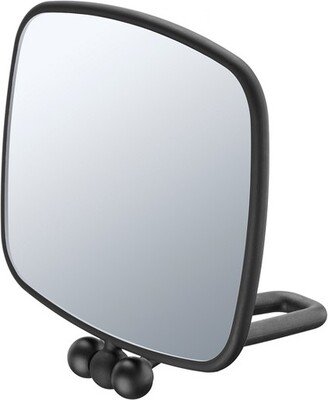 Soft Touch Large Black Rectangle Mirror