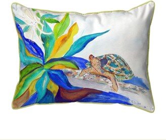 Turtle & Lily Large Corded Pillow 16x20