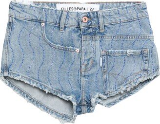 Denim Shorts Blue-AM