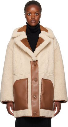 Off-White Tory Faux-Shearling Jacket