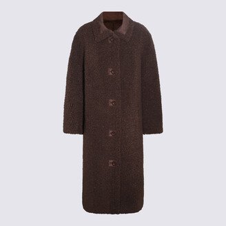 Ebony Faux Shearling Kenca Coat