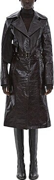 Leather Trench Coat-AC