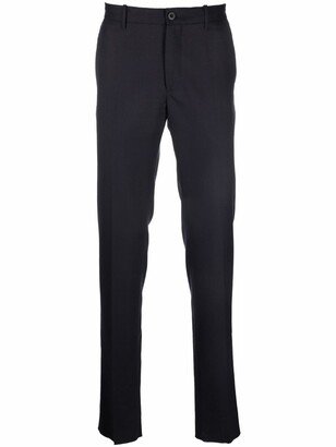 Slim-Cut Cropped Trousers-AC