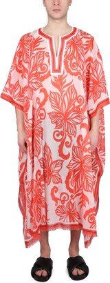 Floral Printed V-Neck Shirt