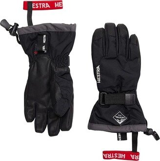 Gauntlet CZone Jr. - 5 Finger (Black/Graphite) Extreme Cold Weather Gloves