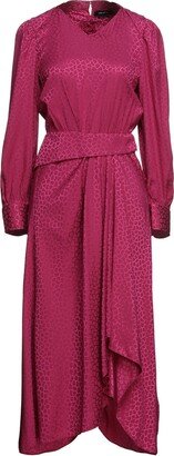 Midi Dress Fuchsia-AB