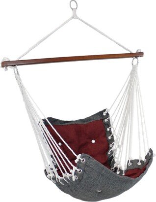 Sunnydaze Decor Sunnydaze Tufted Victorian Hammock Swing - Red