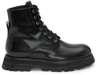 Wander Leather Combat Boots