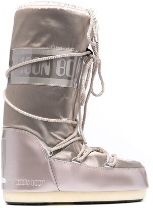 Icon Glance satin snow boots-AA