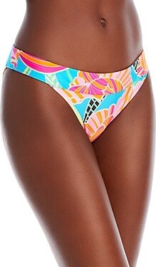 Poppy Banded Hipster Bikini Bottom