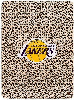 Lakers Cheetah Blanket