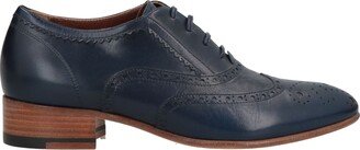 Lace-up Shoes Bright Blue