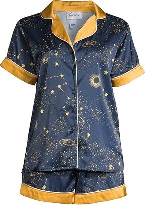 Averie Sleep Solar Print Short Pajama Set