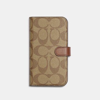 Iphone 14 Pro Folio In Signature Canvas