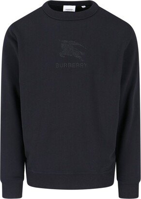 Logo Embroidered Crewneck Sweatshirt-AW