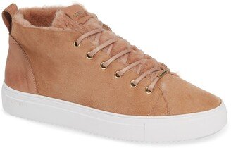QL48 Genuine Shearling Lined High Top Sneaker