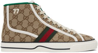 Beige 'Gucci Tennis 1977' High-Top Sneakers