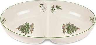 Christmas Tree Divided Dish - 11.5 Inch