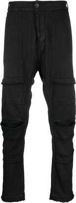 Jersey Tapered-Leg Trousers