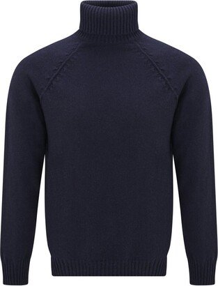 Turtleneck Knitted Jumper-BS