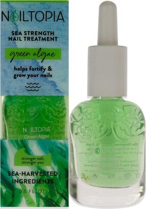 Green Algae Hydrating Nail and Cuticle Treatment by Nailtopia for Women - 0.5 oz Nail Treatment