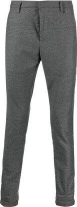Virgin-Wool Tapered Trousers-AD