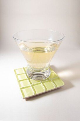 Subtle Art Studios Solid Glass Tile Coaster