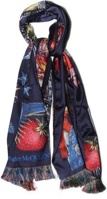 All-Over Graphic Printed Scarf