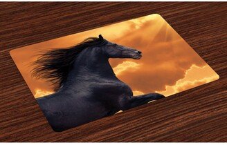 Horses Place Mats, Set of 4