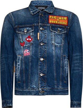 Logo Patch Denim Jacket