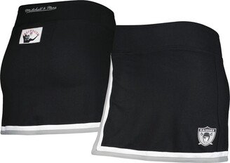 Women's Black Oakland Raiders Skort