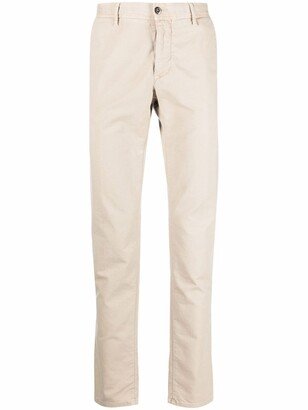 Slim-Cut Chino Trousers-BF