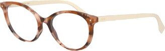 Fendi Eyewear Ff 0416 - Pink Havana Glasses