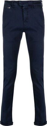 Low-Rise Slim-Fit Chinos