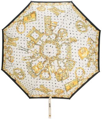 Baroque Pattern-Print Umbrella