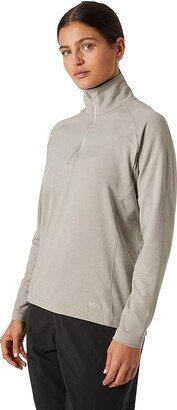 Verglas 1/2 Zip (Mellow Grey) Women's Clothing