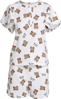 Two-Piece Teddy Bear Pajama Set