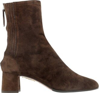 Zip-Up Ankle Boots